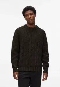 Джемпер с монограммой Karl Lagerfeld, Black Coffee Melange