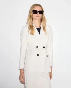 Женский однобортный блейзер Woman El Corte Inglés, экрю