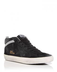 Кроссовки унисекс Golden Goose Mid Star Mid Top, черный