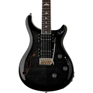 PRS SE Custom 24 Semi-hollow Piezo - Charcoal Burst с сумкой для гитары