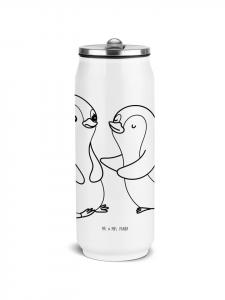 Mr. & Mrs. Panda Школьные бутылки с водой, пингвины, утешение без слов, в белом цвете