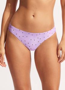 Paradise Garden Reversible Hipster Bottom In Lilac Seafolly