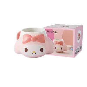 Кружка Hello Kitty Pochacco керамическая Cinnamoroll/Kuromi/Pompompurin/Blanket Bear/My Melody Sanrio, Meledy 435Ml