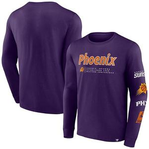 Мужская футболка с длинным рукавом Phoenix Suns Baseline Unbranded
