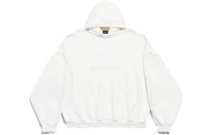 Толстовка унисекс белая Balenciaga, белый