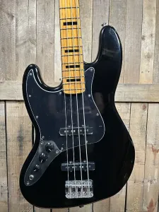 Squier Classic Vibe '70s Jazz Bass, леворукий - черный