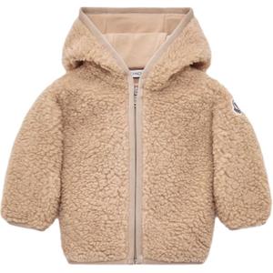 Moncler Толстовка на молнии Teddy Light Umber для малышей