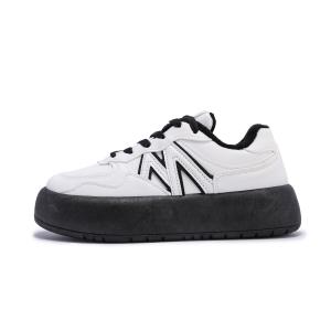 Кеды, скейтборд обувь женская низкая белый/черный Paul Frank