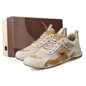 Непромокаемые легкие низкие повседневные кроссовки BECK для мужчин, серые