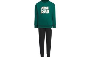 Детская повседневная спортивная одежда Adidas, черный