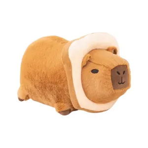 Плюшевая кукла Puffy Capybara Ring Dolls высота 24см/34см MAOGEGE