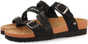 Женские шлепанцы GIOSEPPO, белый/черный