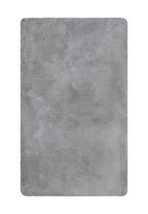 Серый коврик для ванной emil — мягкий пушистый противоскользящий коврик Weconhome