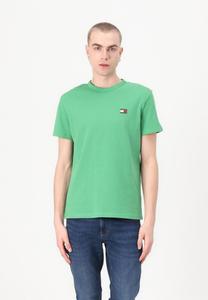 Футболка BADGE TEE Tommy Jeans, зеленый