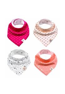 Нагрудники, набор из 4 треугольных шарфов, шейных платков M.M.C., цвет M_dchen Set