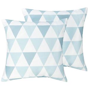 Garden Подушки набор из 2-х штук Beliani, светло-синий