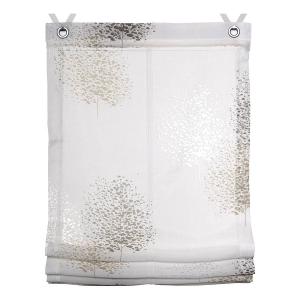 Римская штора Kutti Bellinda, ткань белая - 45 х 140 см