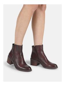 Ботильоны красного цвета Felmini