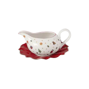 Соусник Villeroy & Boch Toy's Delight с подставкой, 500 мл, белый/красный