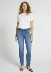 Джинсы pzemma hw средней длины, прямые, узкие Pulz, Medium Blue Denim