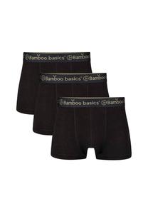 Мужские боксеры, 3 шт. - плавки LIAM, дышащие, трикотаж Bamboo Basics, черный