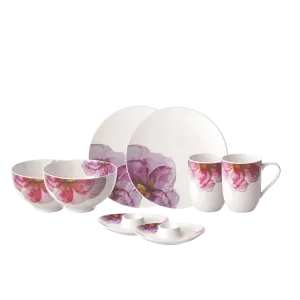 Набор для завтрака «Розовый сад» Villeroy & Boch, белый