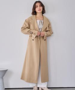 Объемный тренч Noela, цвет Camel