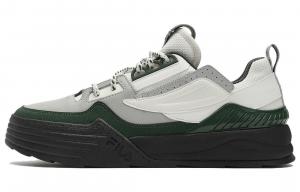 Кроссовки Court Deluxe Low 'Grey White Black' FILA, White Green