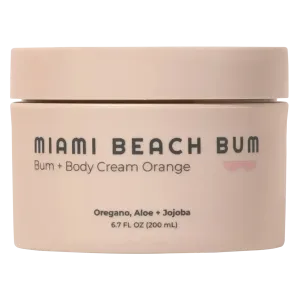 Крем для тела и ягодиц Апельсиновый Miami Beach Bum, 6.7oz