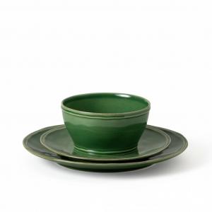 Набор посуды FONTANA темно-зеленого цвета, 12 предметов, на 4 персоны Costa Nova, темно-зеленый