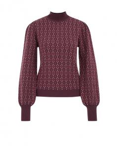 Свитер WE Fashion, пастельно-красный/темно-красный