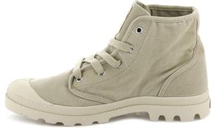 Женские ботинки Palladium Pampa Hi, веганские тканевые ботинки на шнуровке, Sahara/Ecru