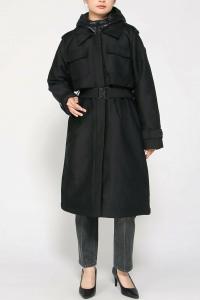 Стеганый тренч