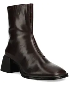 Ботинки Ansie 59 мм с застежкой-молнией и блочным каблуком VAGABOND, коричневый