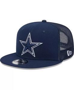 Мужская темно-синяя бейсболка Dallas Cowboys Main Trucker 9FIFTY Snapback New Era