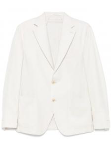 Eleventy однобортный пиджак, белый