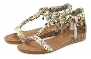 Сандалии LASCANA Sandale, зеленый