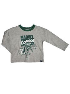 Рубашка с длинным рукавом GAP, серый