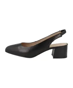 Элегантные черные туфли на каблуке для женщин Caprice, черный