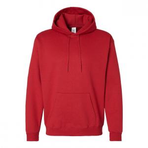 Толстовка с капюшоном Hanes Ecosmart, цвет Athletic Crimson