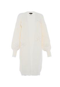 Вязаный кардиган faina, Wool White