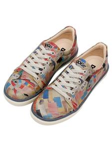 Кроссовки на шнуровке Dogo, разноцветный