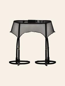 Erlich Textil Пояс для чулок ICONIC MESH черного цвета