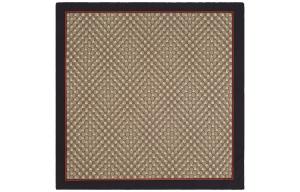 GUCCI Шёлковый шарф, Black Brown