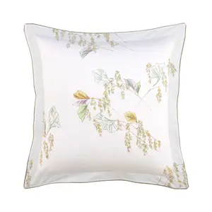 Наволочка Yves Delorme Pollen из хлопка, 65х65, мультиколор