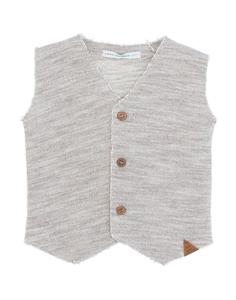 Жилет для ребенка Daniele Alessandrini, песочный