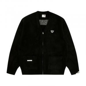 Кардиган *A Bathing APE Moonface Logo Aape, черный