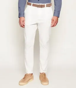 Брюки чинос David251D slim fit Hugo, белый