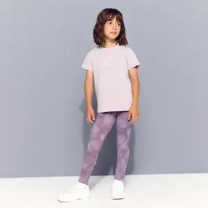 Длинные леггинсы для тренировок девочки Boomerang, бордовый