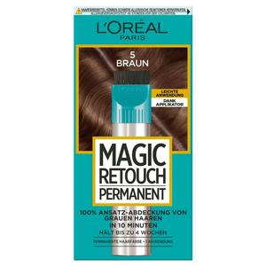 Краска для волос magic retouch permanent ansatz-abdeckung Loreal Paris, 5 - braun, количество 1 шт.